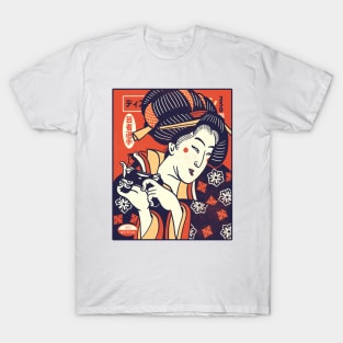 Gamer Series: Geisha (Light Colored Shirts) T-Shirt